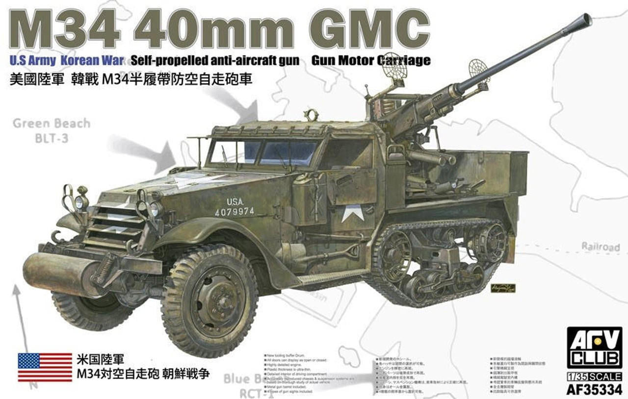 AFV Club 1/35 M34 40mm Gun Motor Carriage 35334